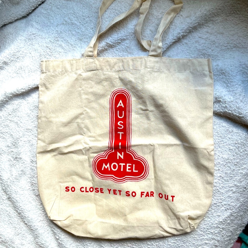 NEW Austin Motel Tote - Never Used Canvas Bag!